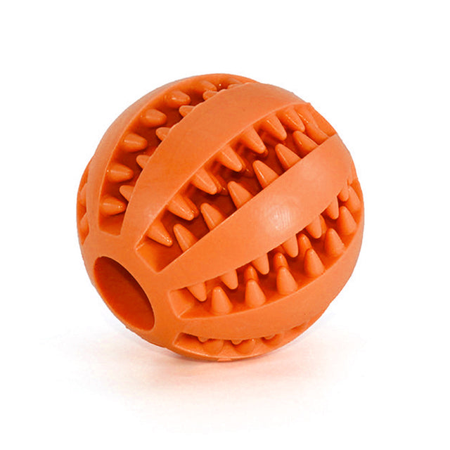 Rubber Ball Dog Toy (Snack Friendly)