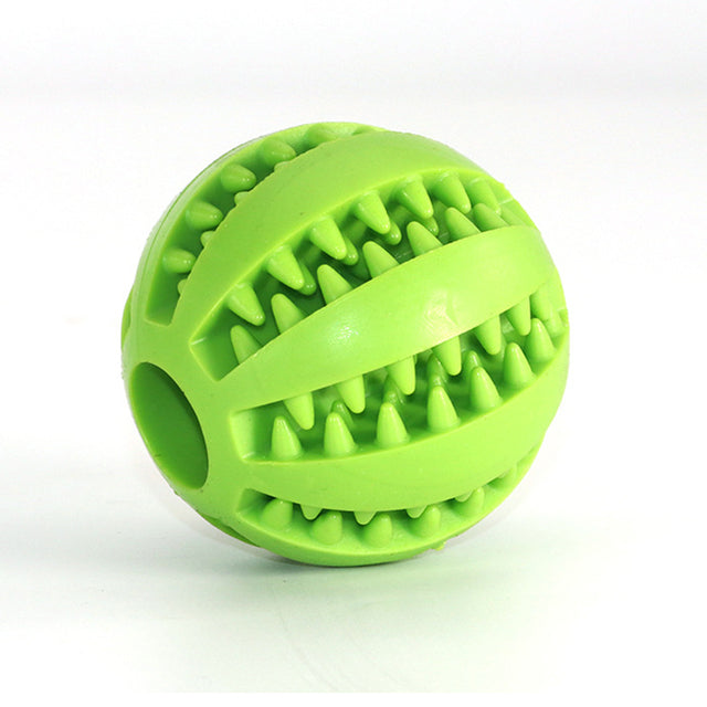 Rubber Ball Dog Toy (Snack Friendly)