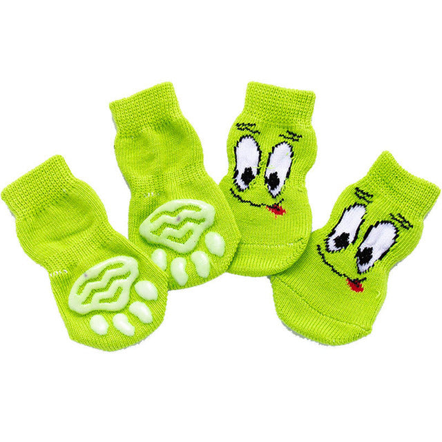 Pet Socks (Knitted 4Pc Set)