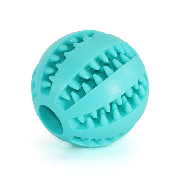 Rubber Ball Dog Toy (Snack Friendly)