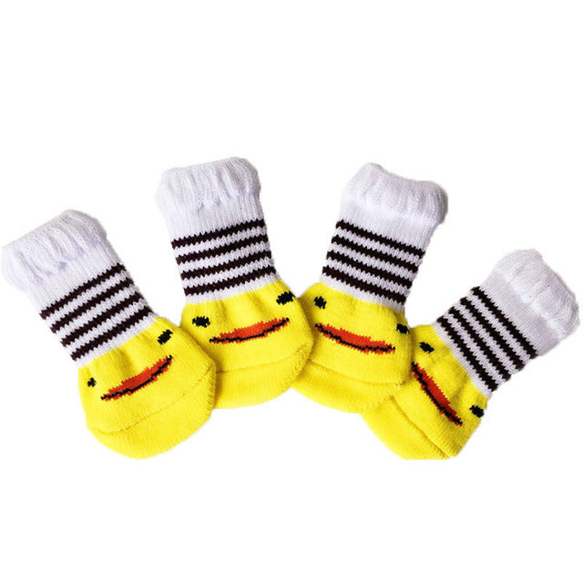 Pet Socks (Knitted 4Pc Set)