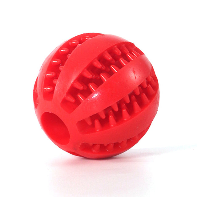 Rubber Ball Dog Toy (Snack Friendly)
