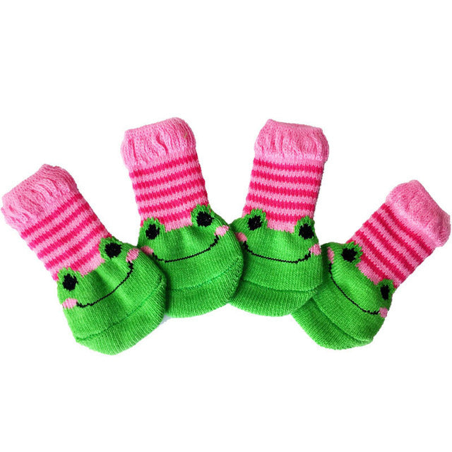 Pet Socks (Knitted 4Pc Set)