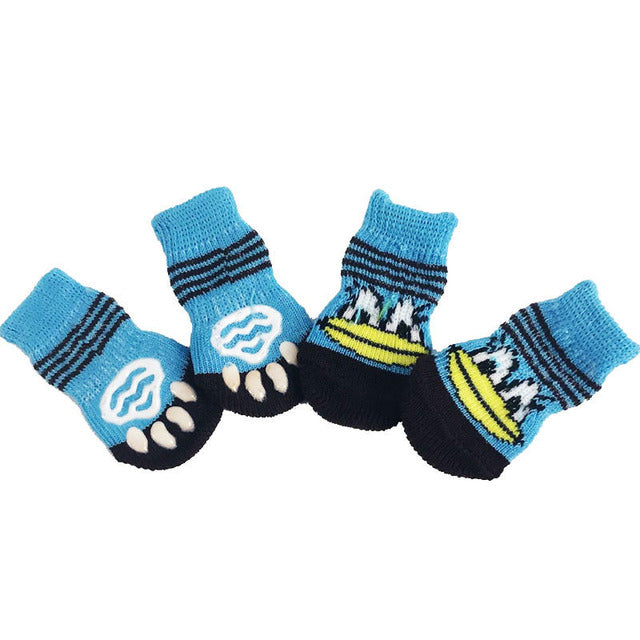 Pet Socks (Knitted 4Pc Set)
