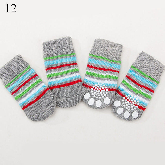 Pet Socks (Knitted 4Pc Set)