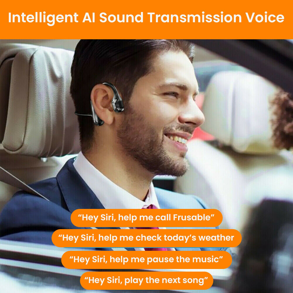 Wireless Bone Conduction Bluetooth Headphones