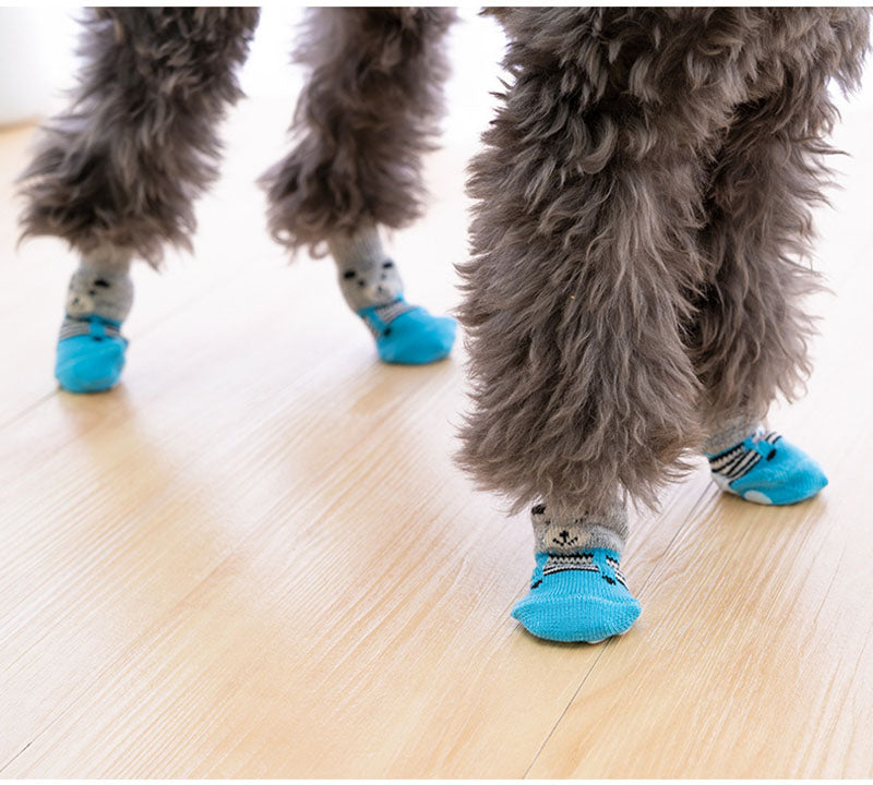 Pet Socks (Knitted 4Pc Set)