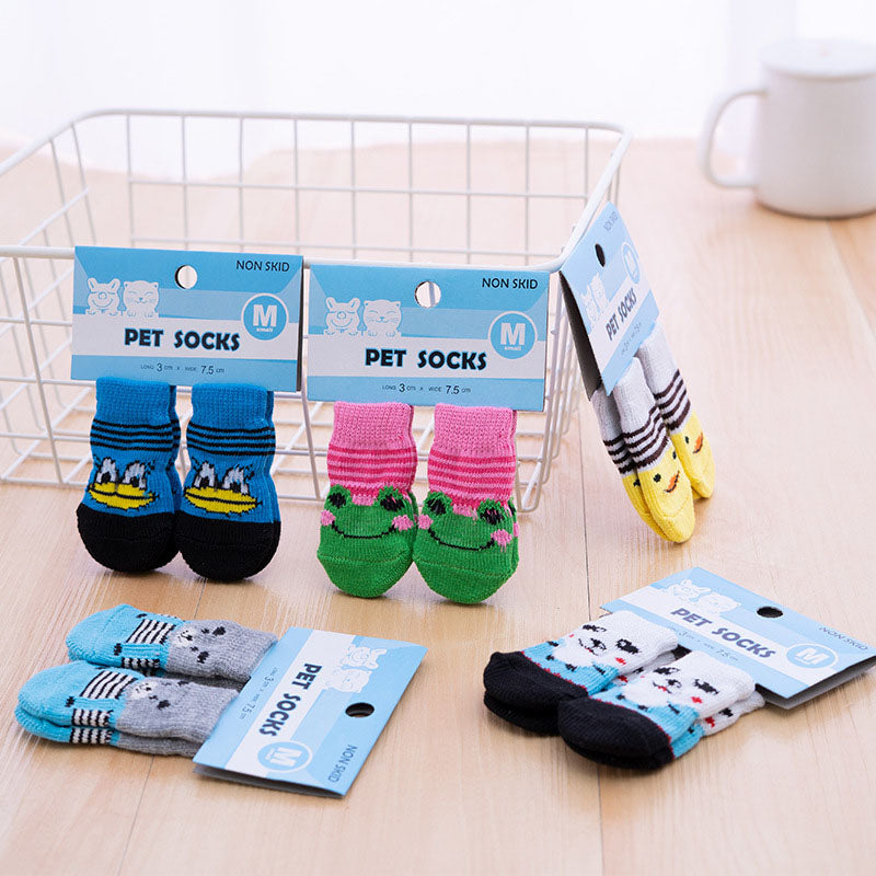 Pet Socks (Knitted 4Pc Set)