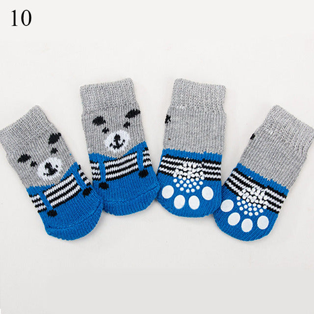 Pet Socks (Knitted 4Pc Set)