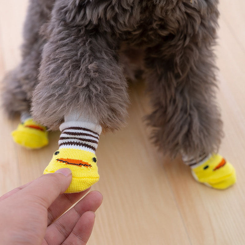 Pet Socks (Knitted 4Pc Set)