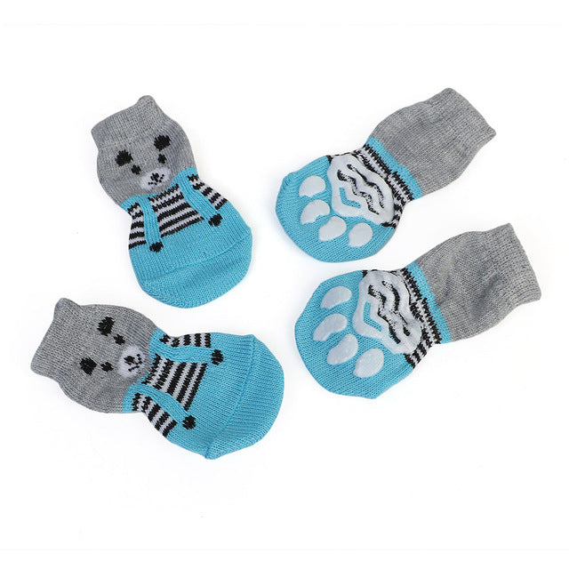 Pet Socks (Knitted 4Pc Set)