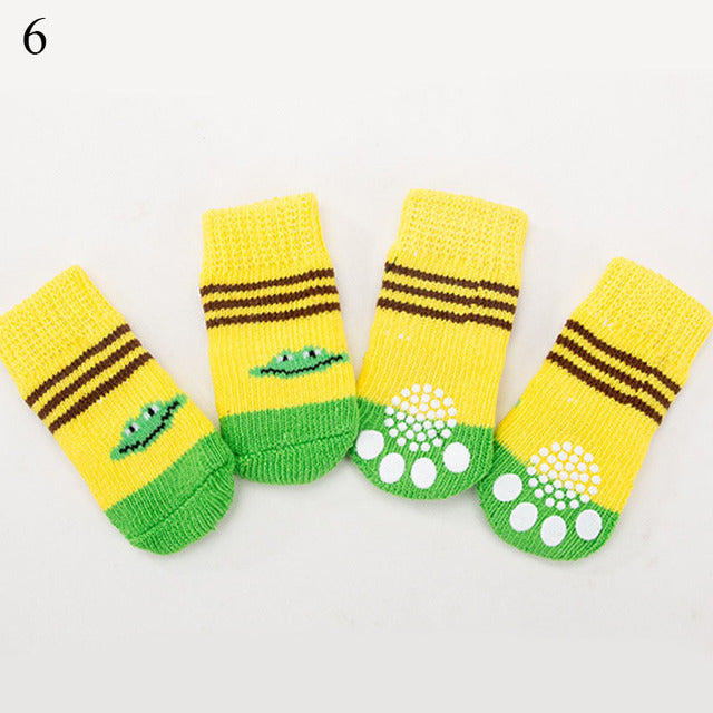 Pet Socks (Knitted 4Pc Set)